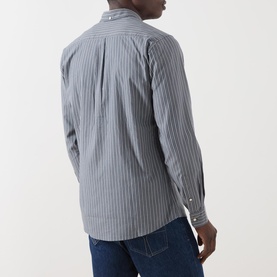 Longfield Logo Striped Shirt