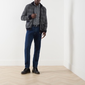 Longfield Logo Striped Shirt