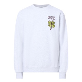 Clover Embroidered Sweatshirt