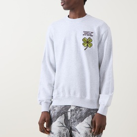 Clover Embroidered Sweatshirt