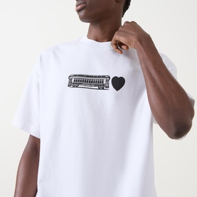 Deconstructed Label T-Shirt