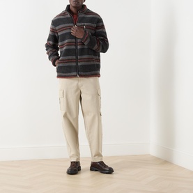 Endmoor Striped Fleece Sweatshirt