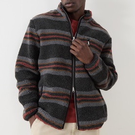 Endmoor Striped Fleece Sweatshirt