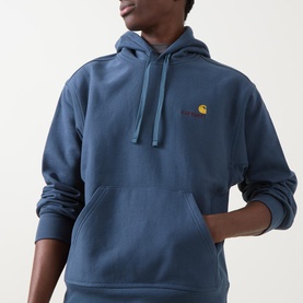 American Script Drawstring Hoodie