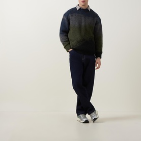 Landon Mid-Rise Straight Leg Jeans