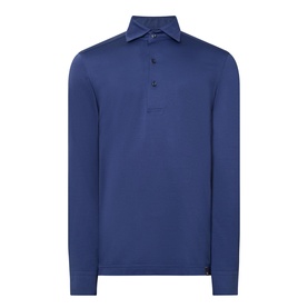 Japanese Long-Sleeved Polo Shirt