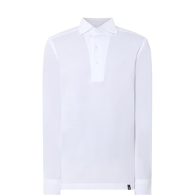 Japanese Long-Sleeved Polo Shirt