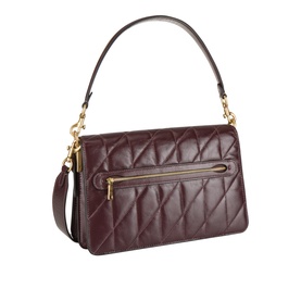 Chain Quilted Tabby Shoulder Bag