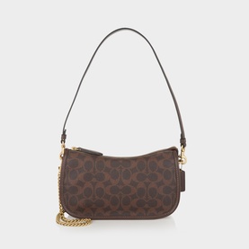 Waverly Logo Signature Canvas Chain Shoulder Bag
