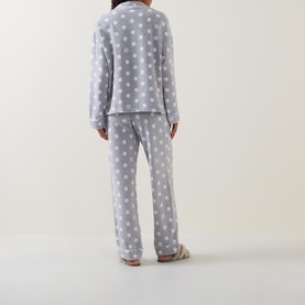 Dot Logo Fleece Pyjama Set