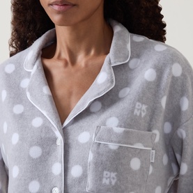 Dot Logo Fleece Pyjama Set