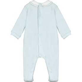 Malcolm Embroidered Babygrow & Hat Two-Piece Set