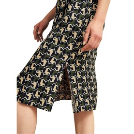 Kalinda Printed Shirt Dress