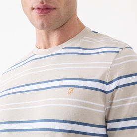 Elmswood Logo Striped T-Shirt