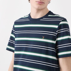 Elmswood Logo Striped T-Shirt
