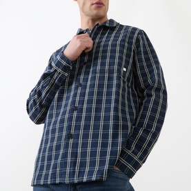 Wallasey Check Print Overshirt