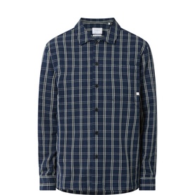 Wallasey Check Print Overshirt