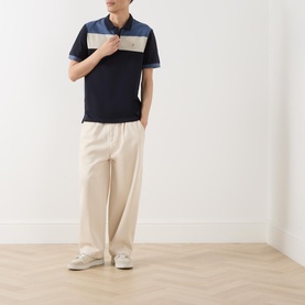 Swanside Panelled Polo Shirt