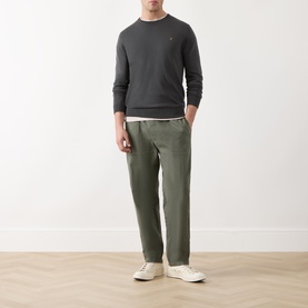 Mullen Logo Fine Knit Sweater
