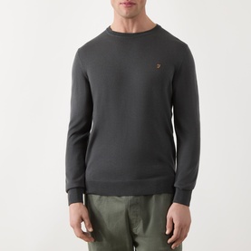 Mullen Logo Fine Knit Sweater