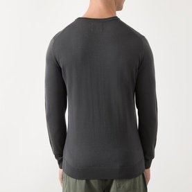Mullen Logo Fine Knit Sweater