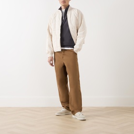 Jim Embroidered Logo Half-Zip Sweatshirt