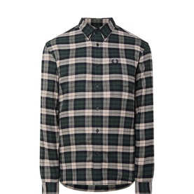 Brushed Tartan Print Shirt