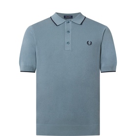 Piqu&eacute; Knit Polo Shirt