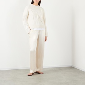Sammie Cable Knit Cashmere Sweater