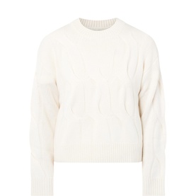 Sammie Cable Knit Cashmere Sweater