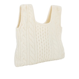 The Oma Cable-Knit Shoulder Bag