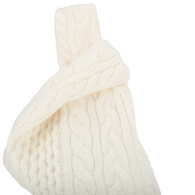 The Oma Cable-Knit Shoulder Bag