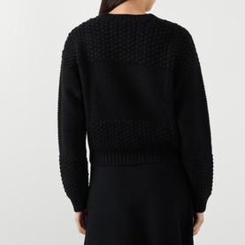 Signe Textured Cashmere Sweater