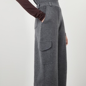 Azaria Cargo Cashmere Trousers