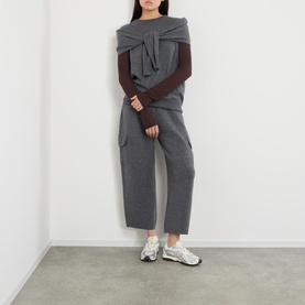 Azaria Cargo Cashmere Trousers