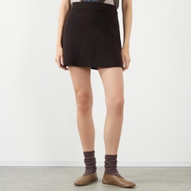 Clare Cashmere Mini Skirt