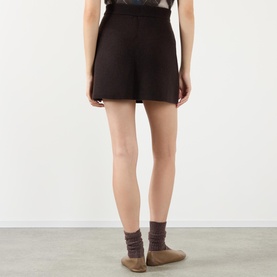 Clare Cashmere Mini Skirt