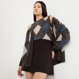 Clare Cashmere Mini Skirt
