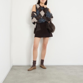Clare Cashmere Mini Skirt