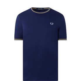 Laurel Wreath Logo Tipped T-Shirt