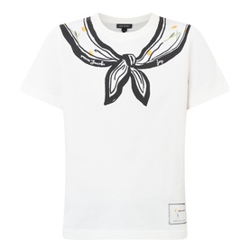 Trompe L'Oeil Scarf Baby T-Shirt