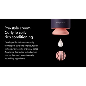 Pre-Style Cream: Curly to Coily Rich Conditioning