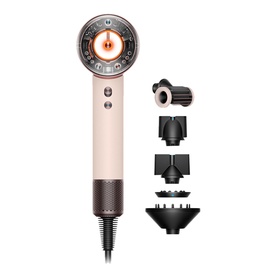 Supersonic Nural Hair Dryer Straight and Wavy Ceramic Pink and Rose Gold