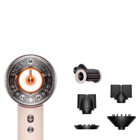 Supersonic Nural Hair Dryer Straight and Wavy Ceramic Pink and Rose Gold