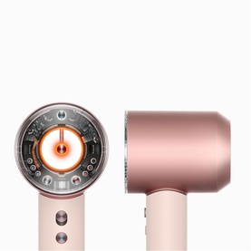 Supersonic Nural Hair Dryer Straight and Wavy Ceramic Pink and Rose Gold