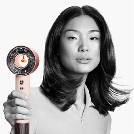 Supersonic Nural Hair Dryer Straight and Wavy Ceramic Pink and Rose Gold