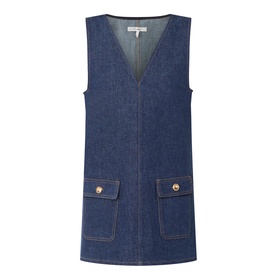 The Pinafore Denim Dress