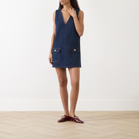 The Pinafore Denim Dress