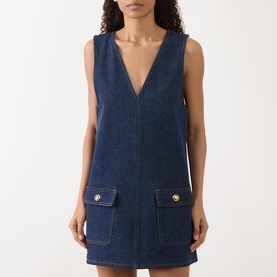 The Pinafore Denim Dress