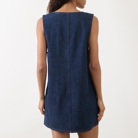 The Pinafore Denim Dress